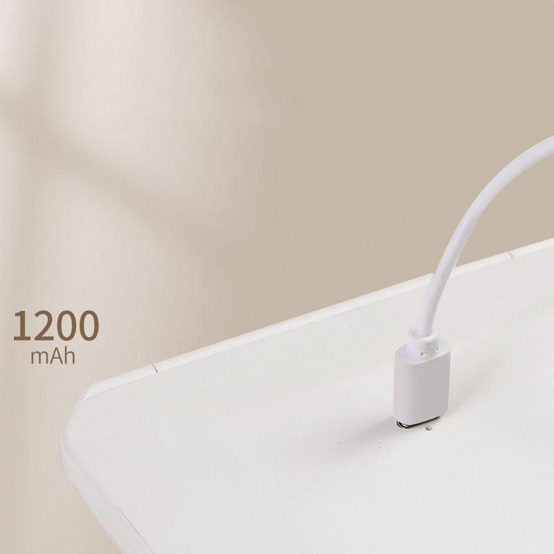 Светодиодное зеркало для макияжа для путешествий, косметические зеркала с подсветкой и регулируемой яркостью, компактное, тонкое, перезаряжаемое зеркало с подсветкой