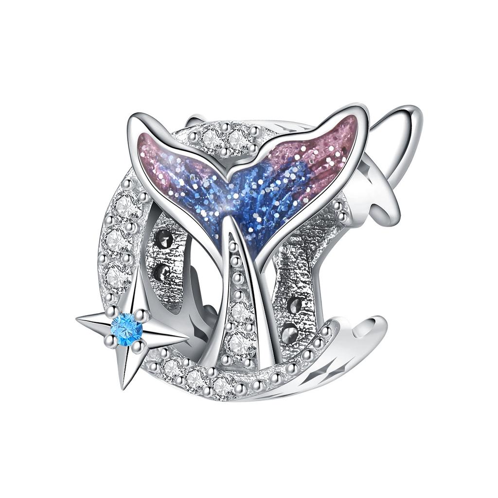 Разъемный Шарм-Подвеска Мать и Дочь Компонент Бусины Совместимый с Оригинальным Браслетом Высококачественное Тонкое Ювелирное Изделие Дизайнерское