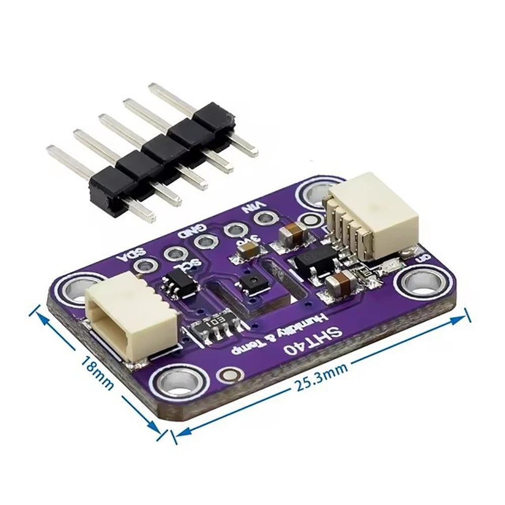 Модуль температуры и влажности IIC I2C SHT40 SHT41 SHT45 Датчик окружающей среды для QWIIC IoT