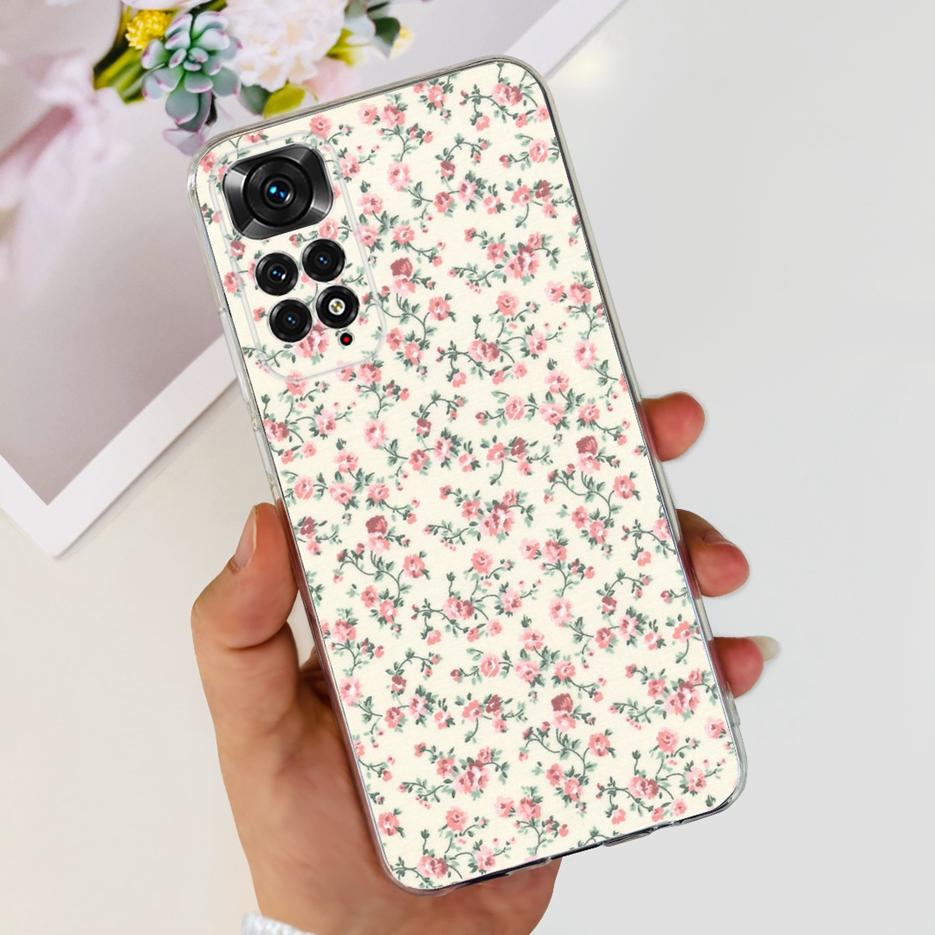 For Xiaomi Redmi Note 11 Case Redmi Note 11S 4G Colorful Painted Cover Soft Funda Phone Case For Xiaomi Redmi Note 11 Pro Bumper