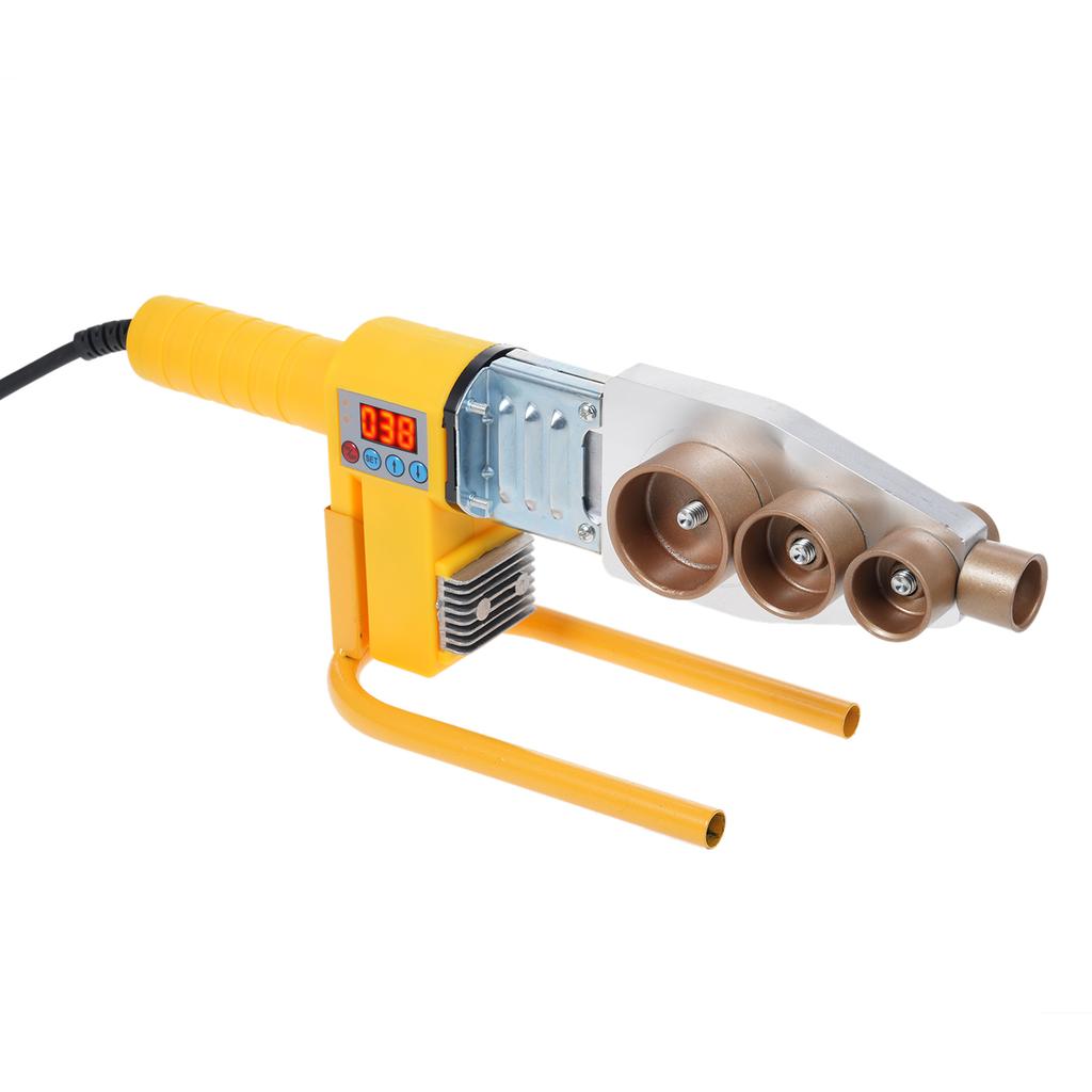 Инструмент для сварки пластиковых труб. Комплект для сварки пластиковых труб. Включает в себя сварочные головки 6 диаметров водопроводной трубы.