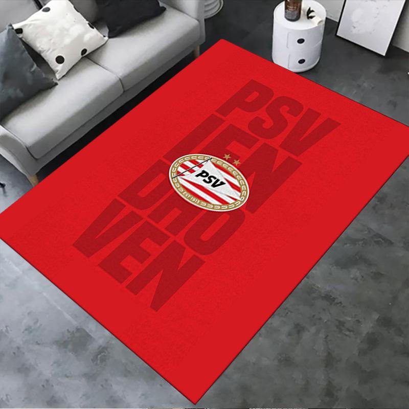 Новый ковер PSV Eindhoven 2025 для гостиной, спальни, дома, украшение дивана, нескользящий коврик для детских игр