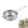 Stainless Steel Stainless Steel Colander Ergonomic Handle Draining Basket  Kitchen Use