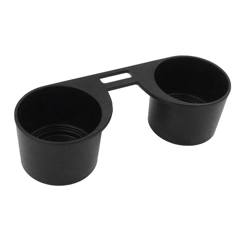 Car Interior Water Proof Console Cup Holder Insert Double Hole Holder Plastic Accessories For VW Transporter T5 2003 2004-2015