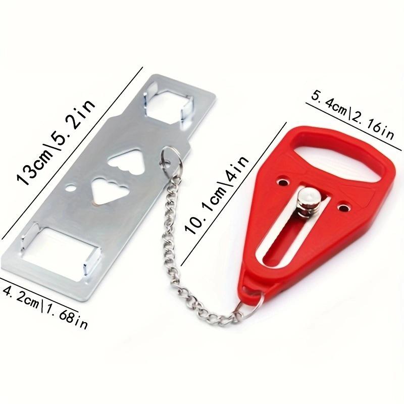 Smart Anti-Theft Door Stopper Alarm for Travel and Home Safety