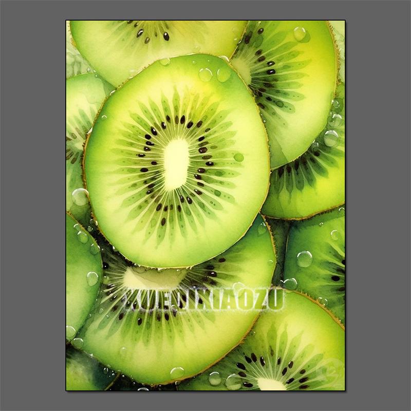Fruit Diamond Painting Strawberry Lemon Picture Full Diamond Mosaic Cross Stitch Kit Art DIY Kitchen Restaurant Home Decoration