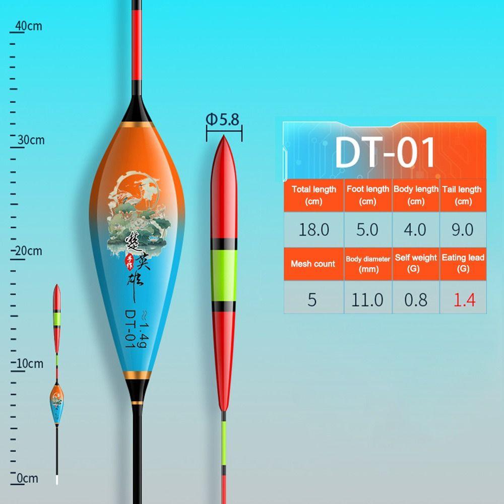 Поплавок для крупных объектов Высокочувствительный поплавок Прочный скользкий поплавок для рыбалки