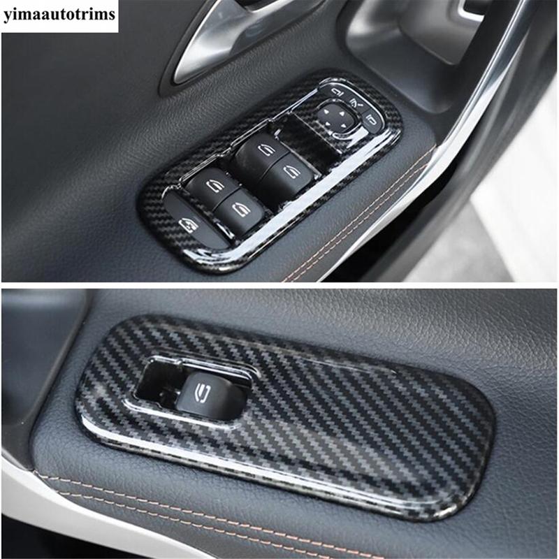 Window Lift / Central Middle AC Air Vent / Handle Bowl Cover Trim Accessories For Mercedes-Benz CLA 200 C118 W118 - 2024