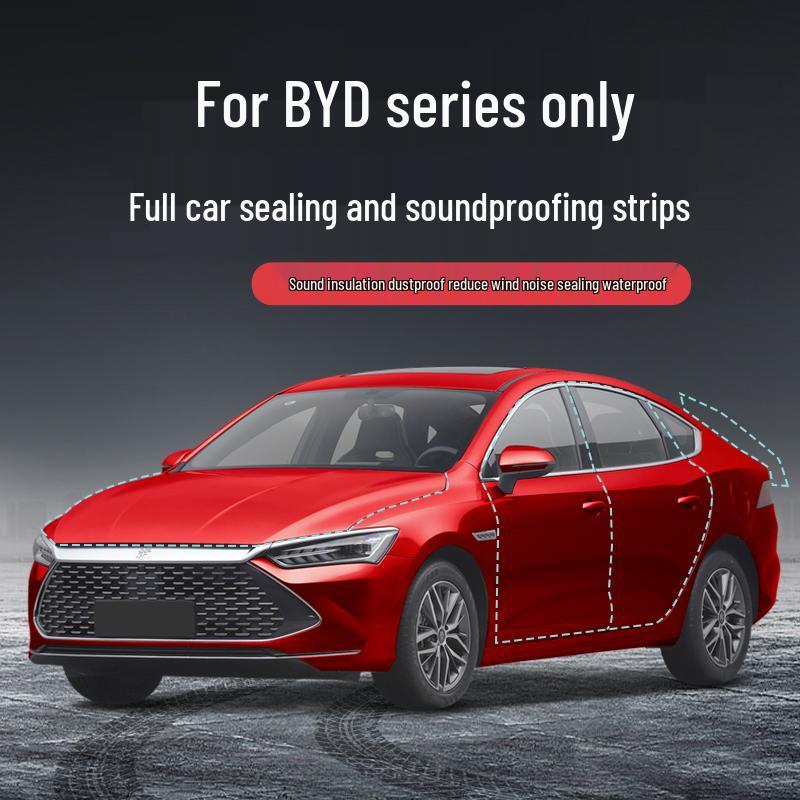 Звукоизоляционная уплотнительная лента для автомобилей BYD: Song PLUS, Qin PRO, Tang, Han DMi, Yuan UP, Dolphin