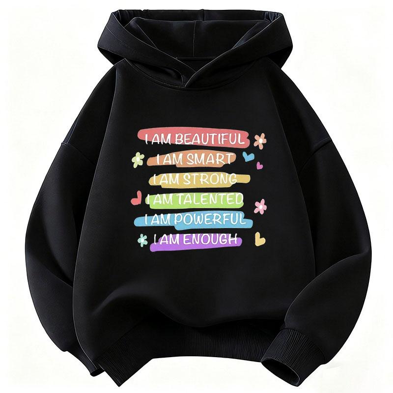 Lovely Fashion Letter Printed Hoodie Kids Children's SweatshirtCasual Hoody