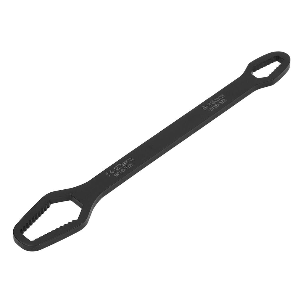 Double Ended Self Tightening Wrench Multifunctional 822mm Self Tightening Spanner for Auto Repair