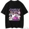 New Fashion 2025 Fan Art For Chris Brown Concert T Shirt Cbbreezy Bowl Xx Tour Graphic Tshirts
