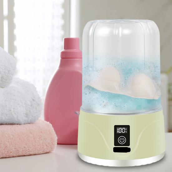 Мини-стиральная машина емкостью 1,1 л, беспроводная, перезаряжаемая, стиральная машина для нижнего белья, детской одежды, носков, трусов, портативное устройство для стирки белья