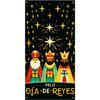 Feliz Dia De Reyes Door Cover 35x71 Inch Three Kings Day Porch Banner Epiphany Decorations Wise Men Celebration Backdrop for Home Office For Girls or