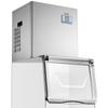 Commercial Ice Maker Machine - Head, 181 kg/Day Stainless Steel Ice Machine with Scheduled Ice-Making, Self-Cleaning, Adjustable Thickness, Ideal for