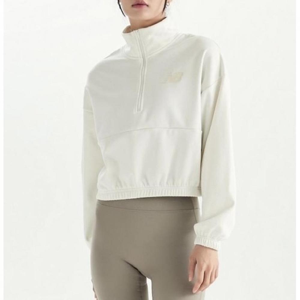 New Balance W Fleece Quarter Zip Up Aa Nbncd4s072 10 19