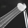 High Pressure Water Saving Rainfall Shower Head Bathroom Accessories ABS Chrome Holder Showerhead  Bathroom Accessories
