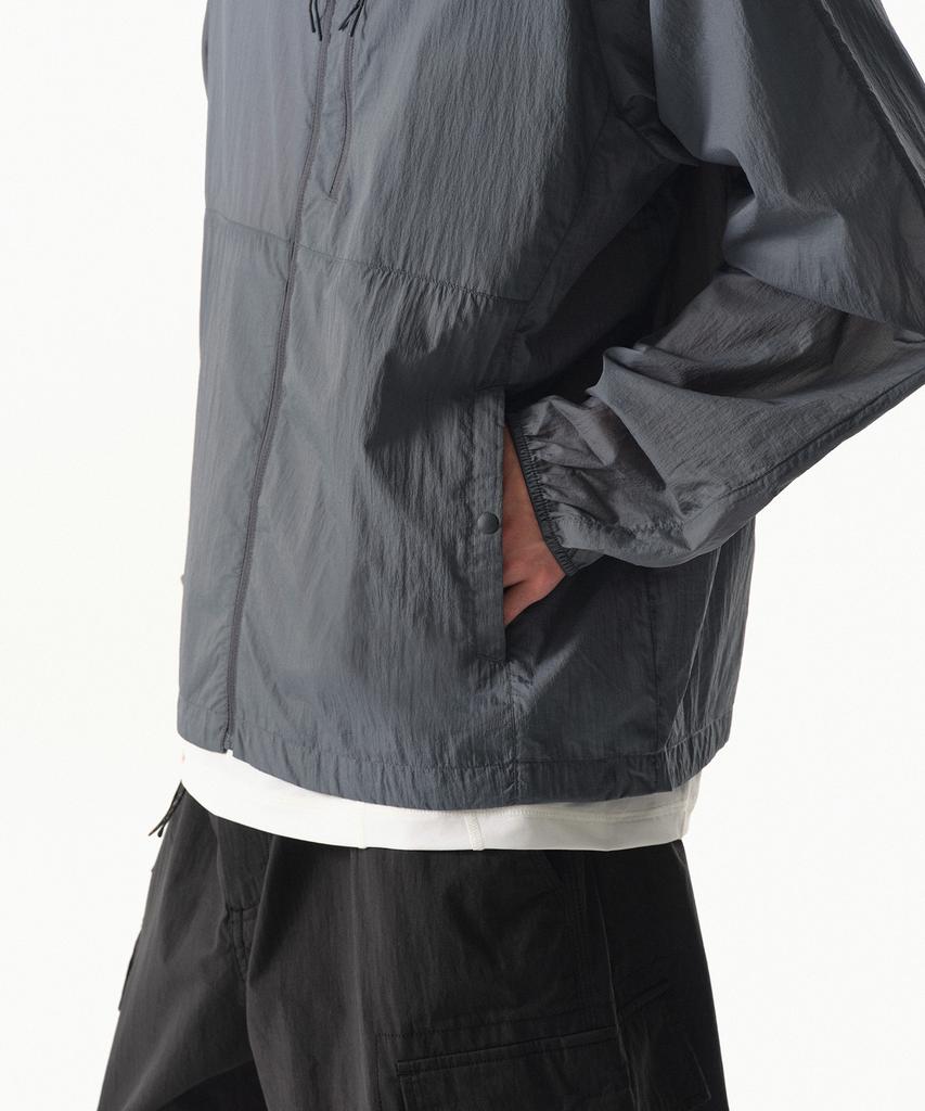Musinsa Standard [City Leisure] Lightweight Packable Windbreaker Jacket 2 [Blue Grey]
