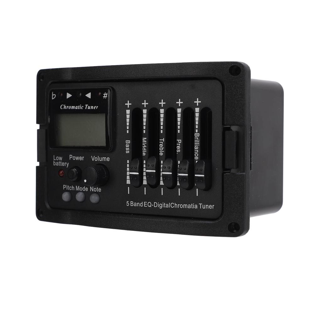  5 акустических гитарных предусилителей, эквалайзеров, 5-полосный профессиональный гитарный предусилитель, эквалайзер с настройкой