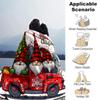 Christmas Gnomes Truck Blanket Soft Throw Blanket For Home Bedroom Bed Sofa Travel Office Solid Christmas Blanket