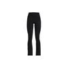 Solid Color Flared Slim Fit Casual Pants Women Bottoms Black 1374128-001