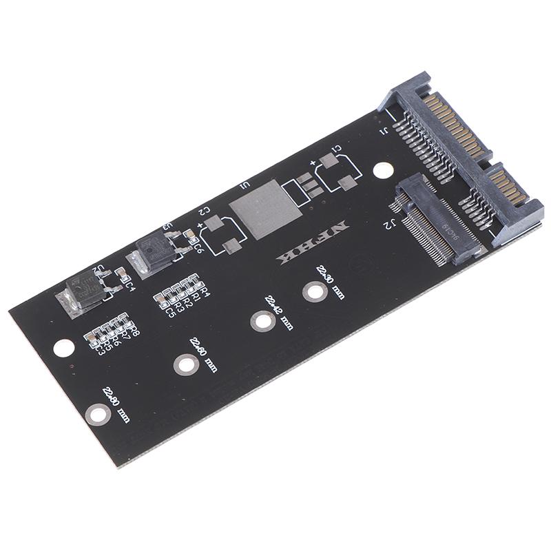 Переходник M.2 NGFF SSD на 2.5 дюйма SATA, карта-конвертер M.2 NGFF SSD в SATA3