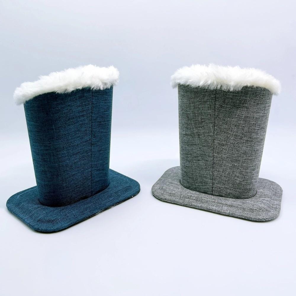 Защитная от царапин коробка для очков Льняные подставки для солнцезащитных очков Портативные держатели для очков Путешествия