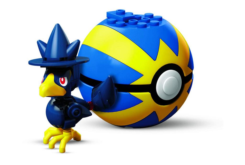 Конструктор Mega Construx Pokemon Шар Монстров, 332 детали, Смешанный ассортимент, Коробка на 12 штук, FPM00-987B