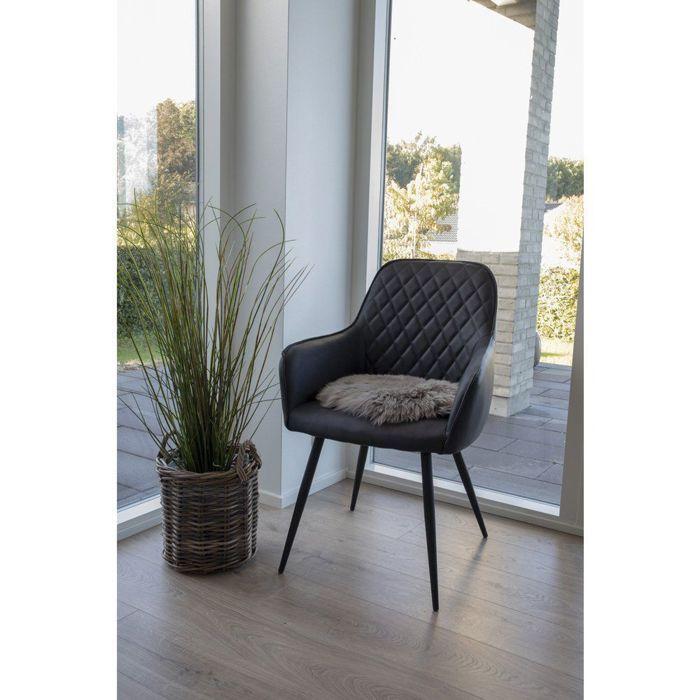 Assise - HOUSE NORDIC - Peau d'agneau - Marron - 35 cm - 1 place