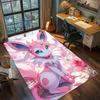 Коврик Sylveon Большой Площади Нескользящий, Моющийся Ковер Ковер Внутренняя Декорация Спальня Комната Геймера.-TING