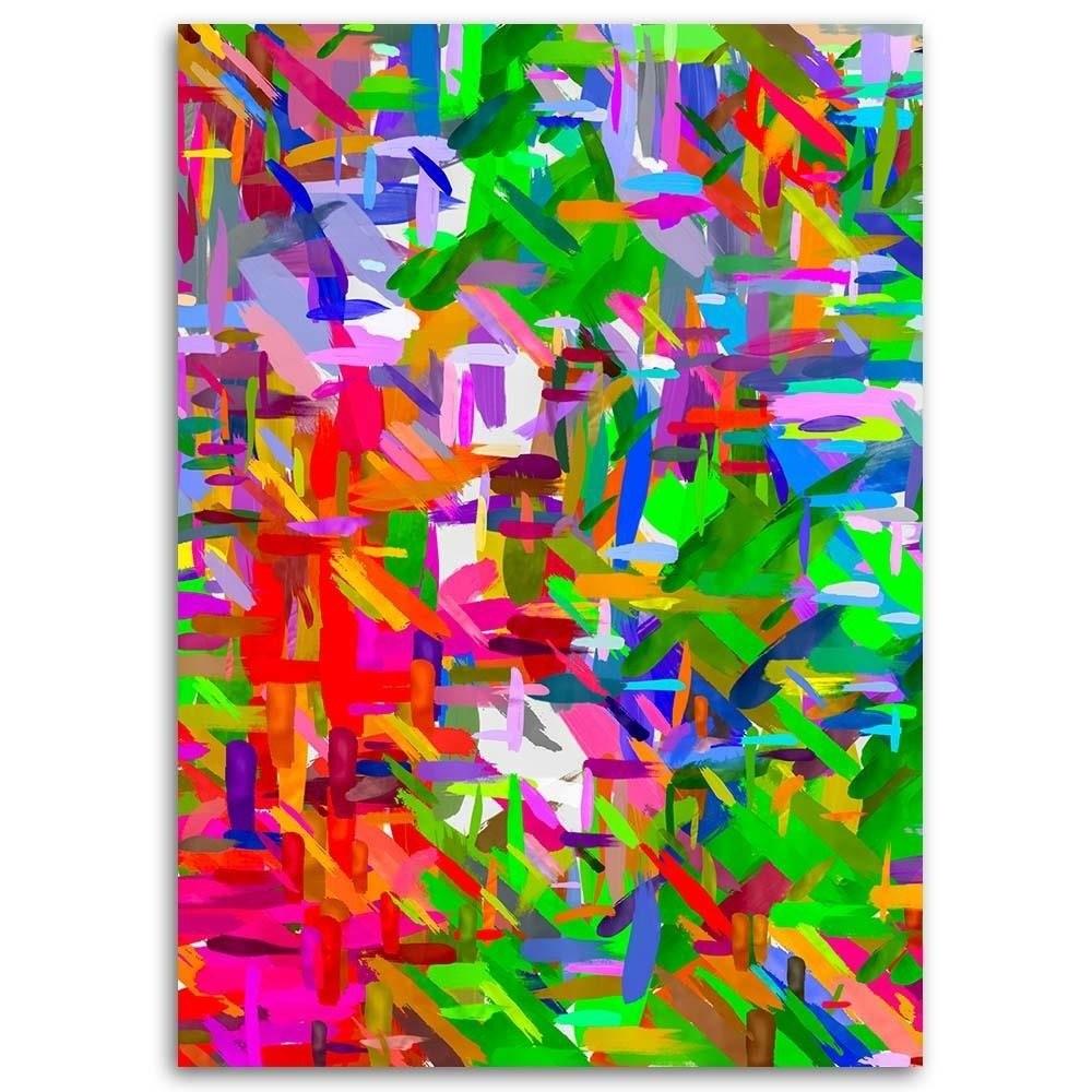 Canvas Print Abstract Colours