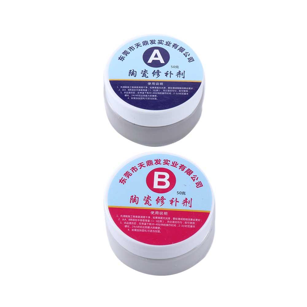 Non-toxic Epoxy Glue A+B Porcelain Repair Repair Crack Tile Repair Agent Floor Tile Adhesive Epoxy Adhesives Ceramic Paste