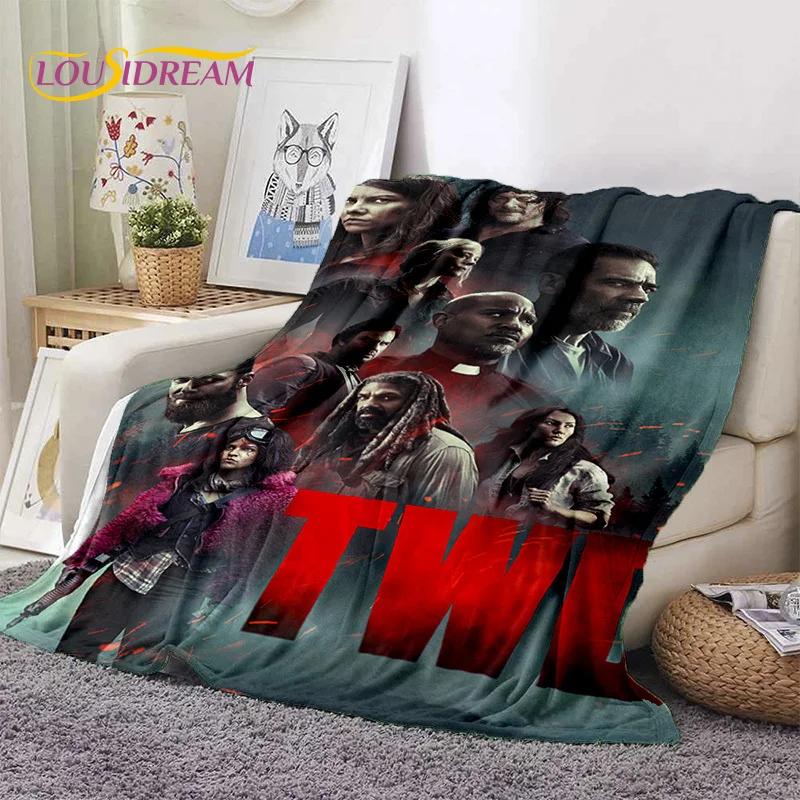 Ходячие мертвецы Линкольн TWD Мягкое фланелевое одеяло для кроватей Спальни Дивана Пикника, Плед для Накрытия на Улице Отдыха Дневного Сна Подарок