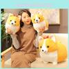 Плюшевая игрушка Корги с короткими лапами, милый мультяшный праздничный подарок для девочек и детей на день рождения