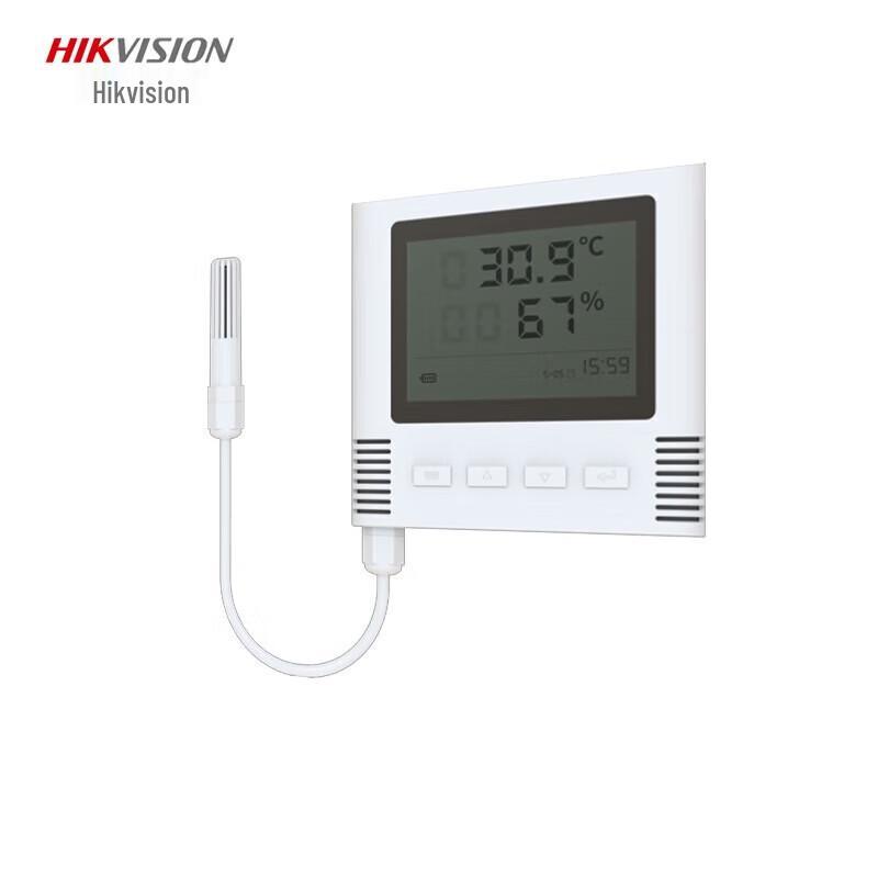 Проводной датчик температуры и влажности Hikvision, штекер CN (адаптер в комплекте)
