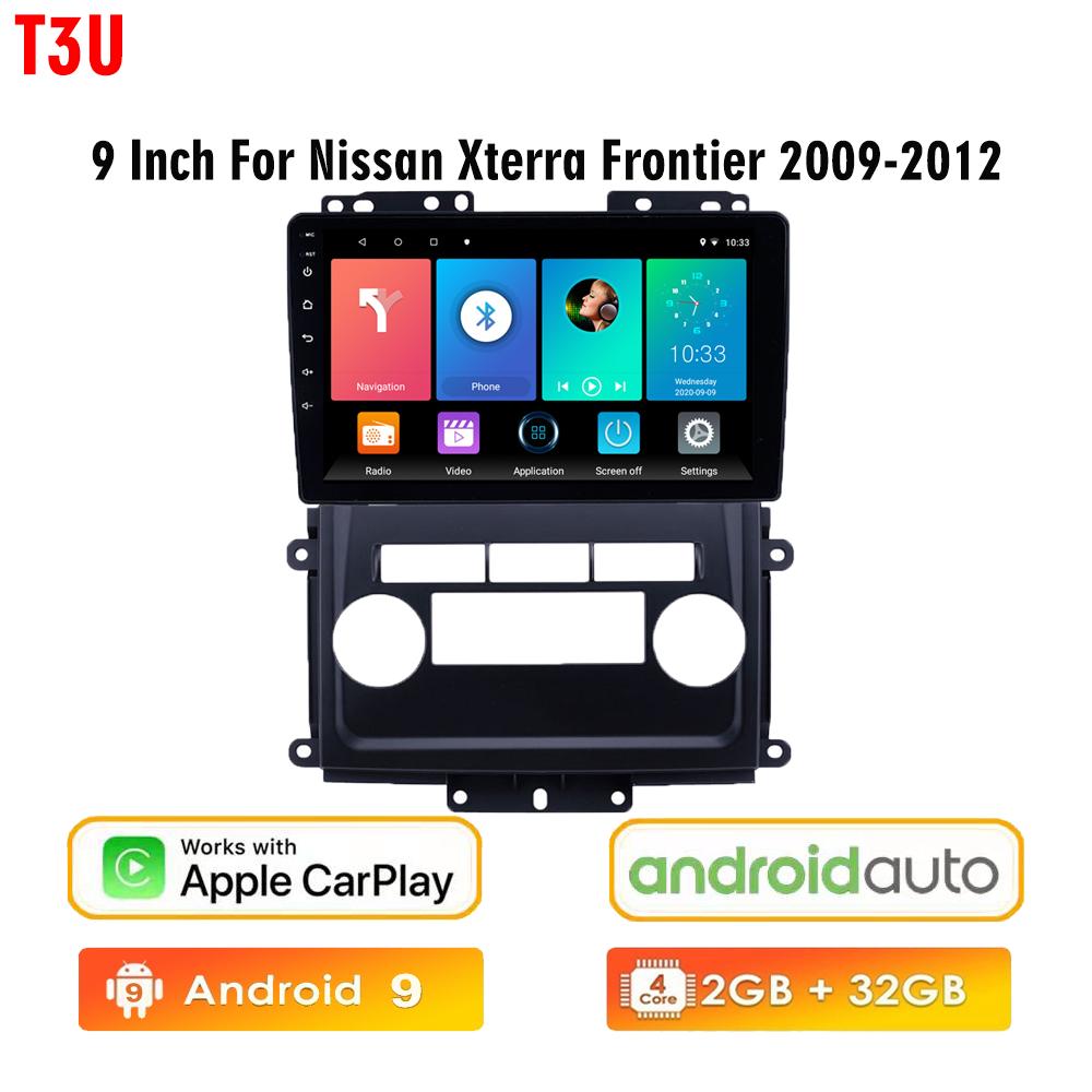 icreative 9 Inch Android  For Nissan Xterra Frontier 2009-2012 Car Radio Stereo Player GPS Navigation IPS Multimedia Car Player Auto