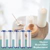 5PCS Shower Head Water Filter Showerhead Replacement Filter Remove Heavy Metal Sediment