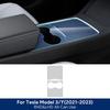 Для Tesla Model 3 Y - Панель центральной консоли центрального управления Защитная пленка для интерьера Прозрачный ТПУ Автомобильная антицарапающая
