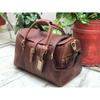 Комбинированное предложение: Средне-коричневая кожаная дорожная сумка с набором для макияжа, женские сумки и кошельки. Мужская ночная сумка для пожилых людей, новогодняя распродажа.