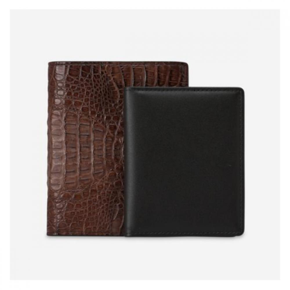 Daks Brown Crocodile Wallet Dbwa2f717w3
