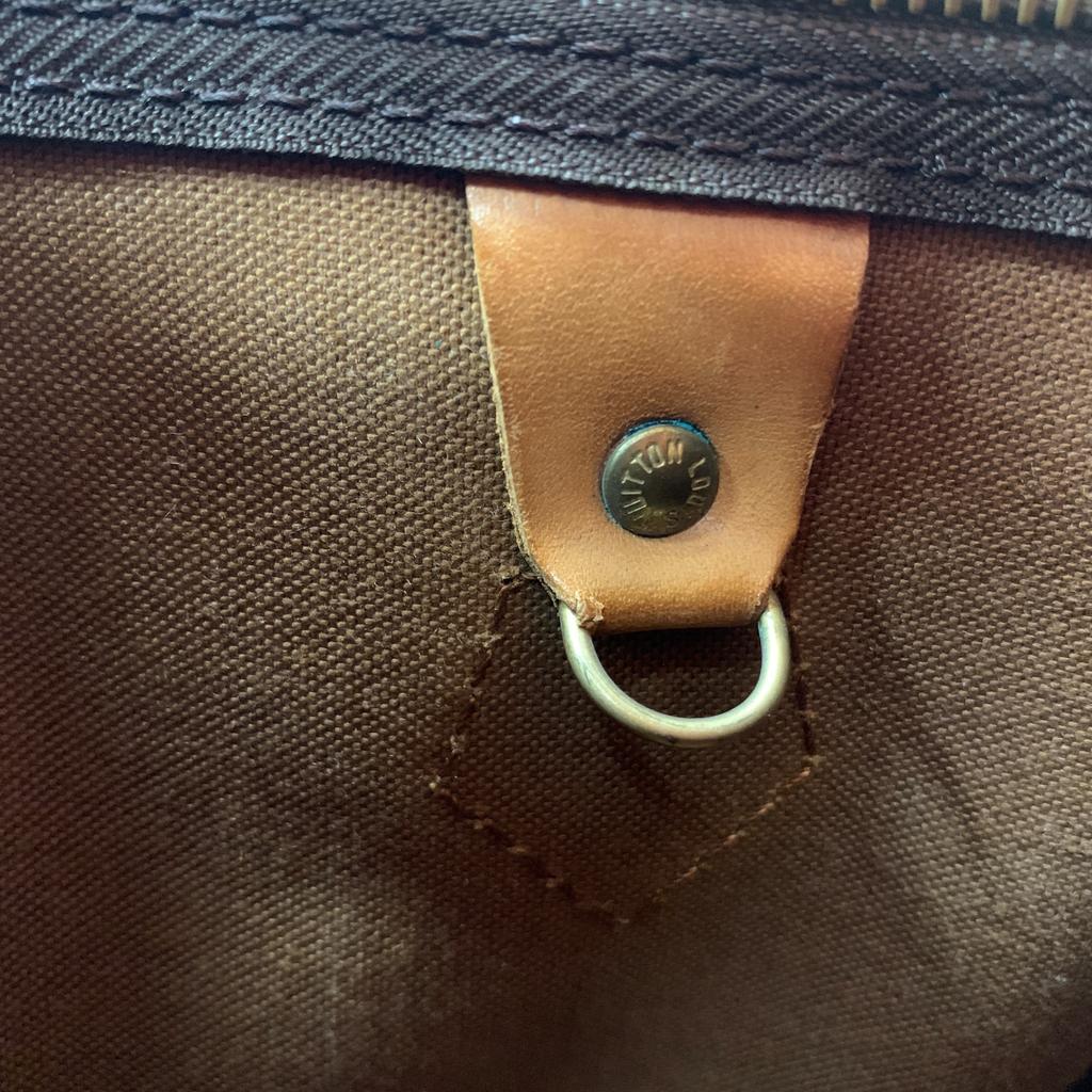 Used Louis Vuitton Monogram Speedy 30 M41526 Boston Bag Brown SP0934 Authentic 1224