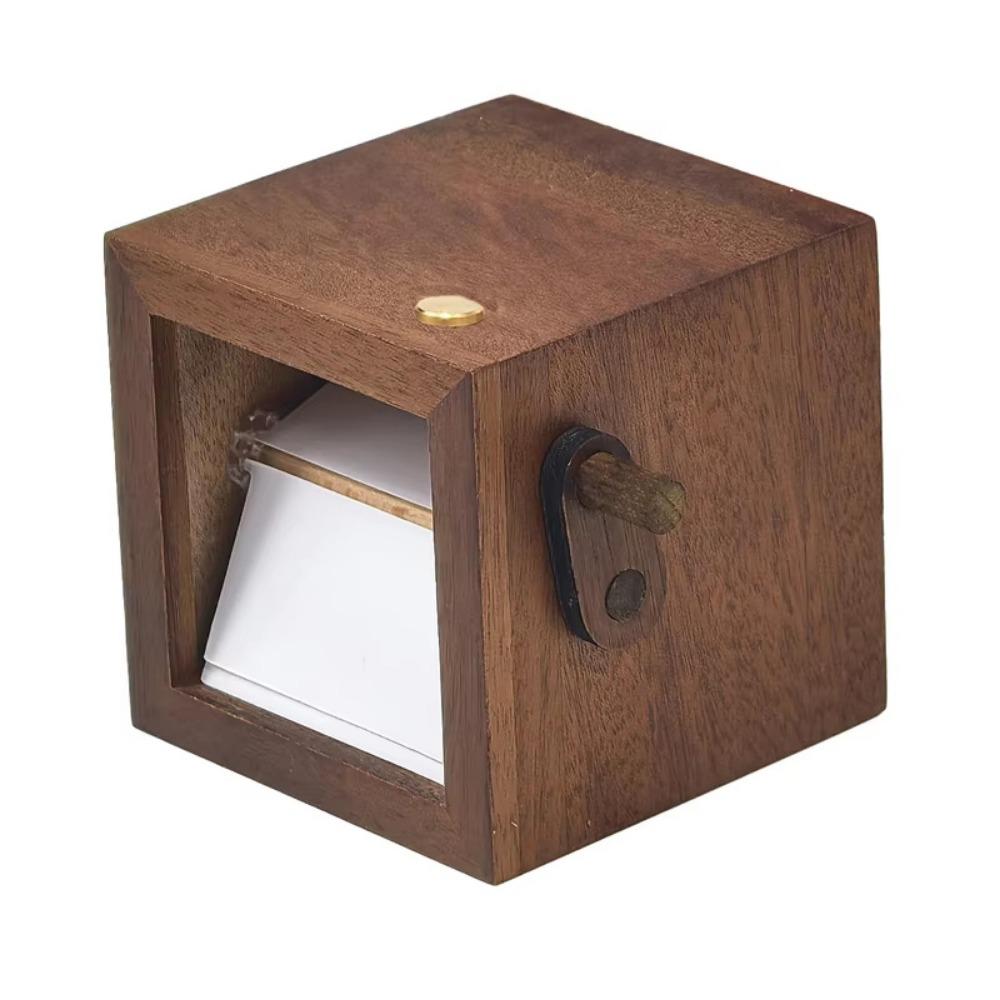 8/16 Photos Hand Crank Photo Flip Book Frame Luminous Wooden Animated Photo Album Valentine's Day