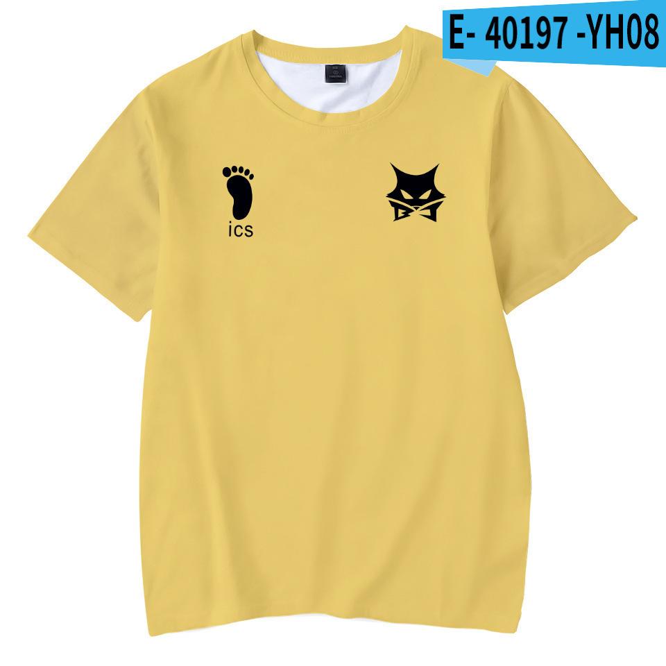 Летняя футболка с круглым вырезом и 3D-принтом волейбольной команды «Черные волки» для молодежи, модная повседневная мужская футболка с коротким рукавом