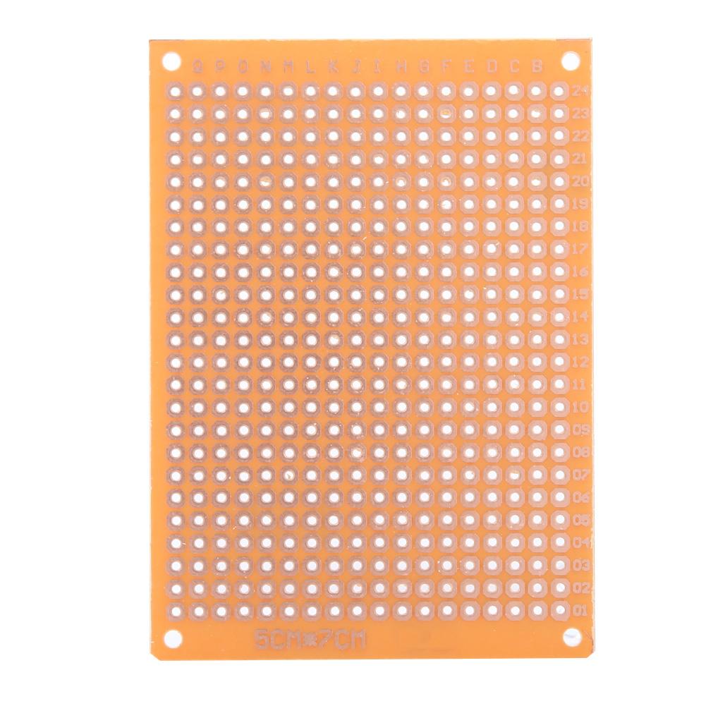 10 шт. 5x7 см Односторонняя макетная плата PCB Универсальная макетная плата для DIY электронных проектов