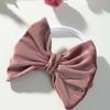 Infant Girl Photoshoots Romper with Large Back Bowknot and Matching Headwear Set Newborns Photography Jumpsuit