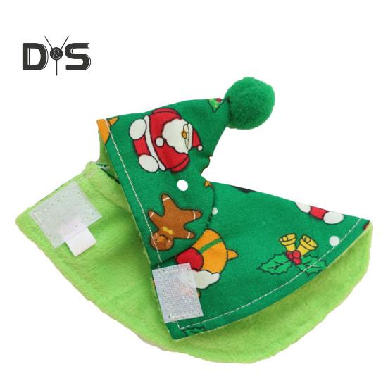 Одежда для попугаев с застежкой-липучкой Зимние шали для птиц Согреют вашего питомца Мультяшный принт Защита для домашних животных на открытом воздухе Пончо для прогулок