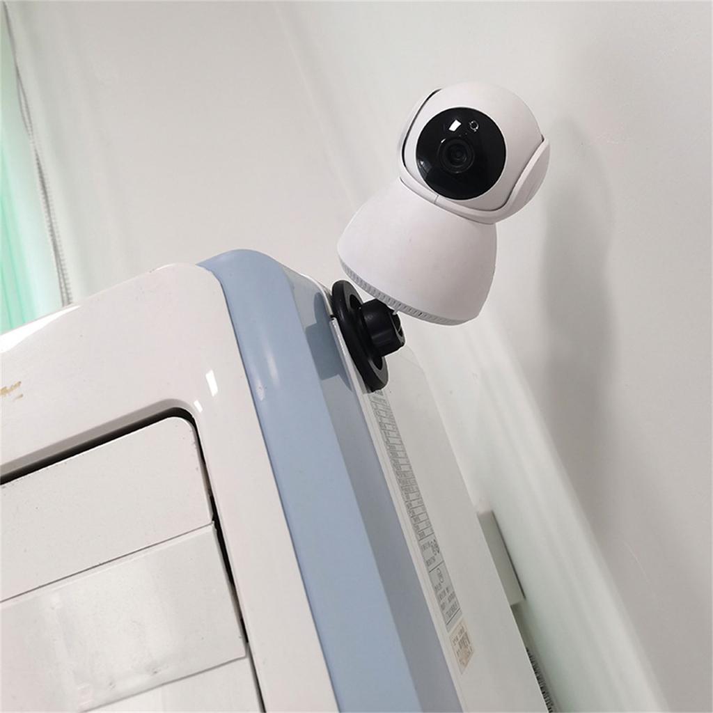 Магнитное крепление для камеры с вращением на 360 градусов, быстросъемный держатель для веб-камеры, настенный кронштейн для внутренней камеры, основа