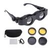 Оптика Бинокль Очки 3-кратное увеличение Регулируемый фокус Телескоп Очки с поляризованными линзами