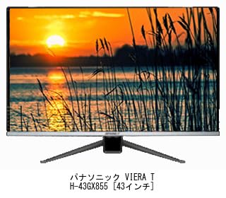 Media Cover Market Panasonic VIERA LCD TV Protection Panel Blue Light Cut Protective Film Compatible Product TH-43GX855 43-inch 43-inch 43-inch