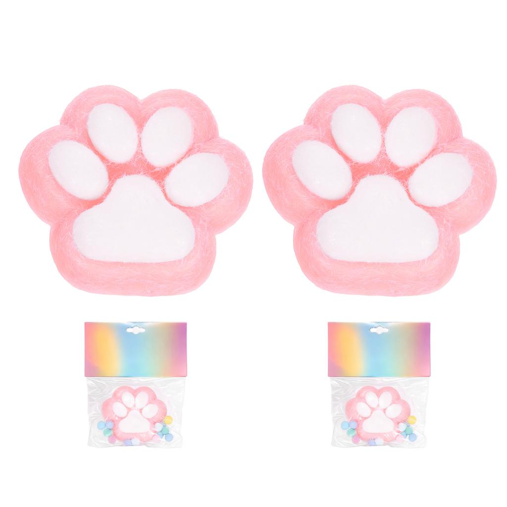 1/2Pcs 3" Cat Paw Squeeze Toy Cute Cat Paw Sensory Toy Soft Funny Fidget Toy Perfect For Stress Relieving Party Favors Gifts